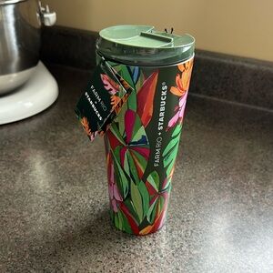 Starbucks Farm Rio Tropical Stainless Steel Travel Tumbler 16oz